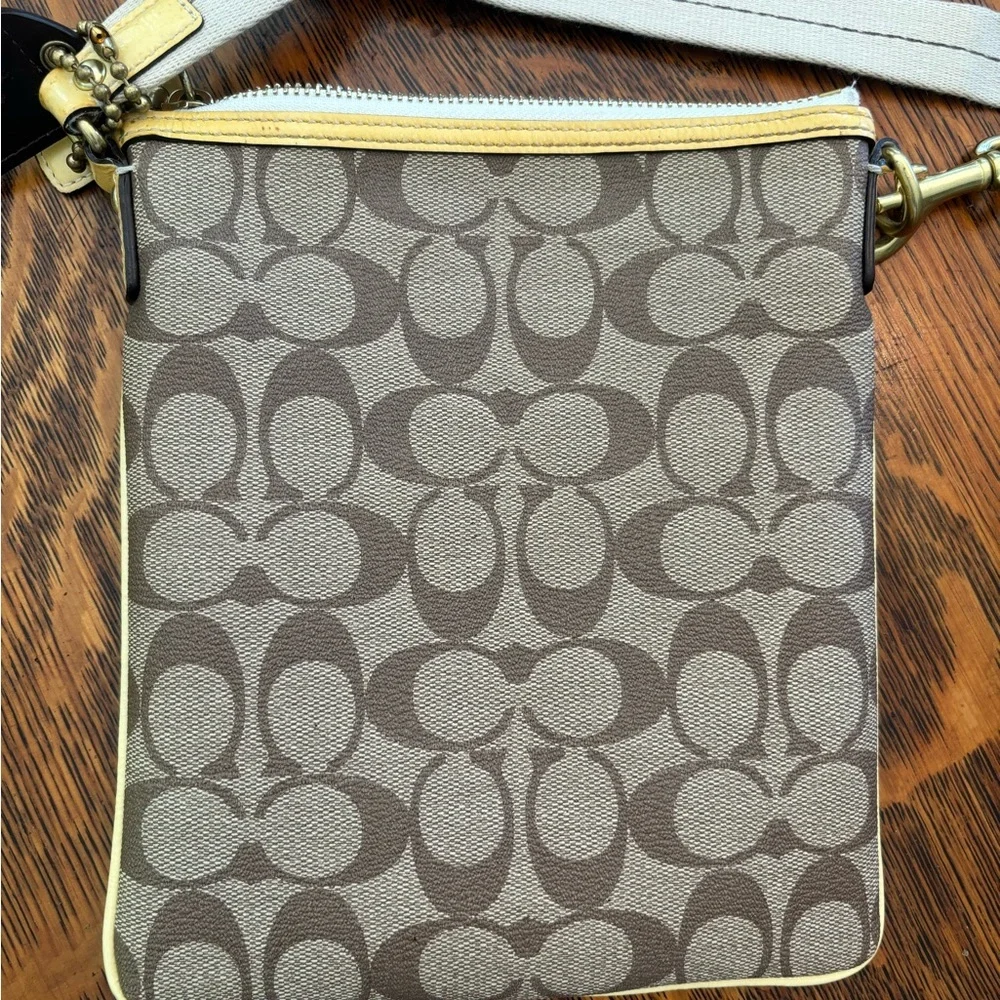 Coach Heritage Stripe Crossbody bag